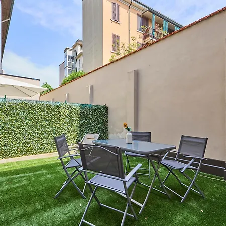 Daire Elegant Loft With Hidden Garden Oasis - Portello Milano